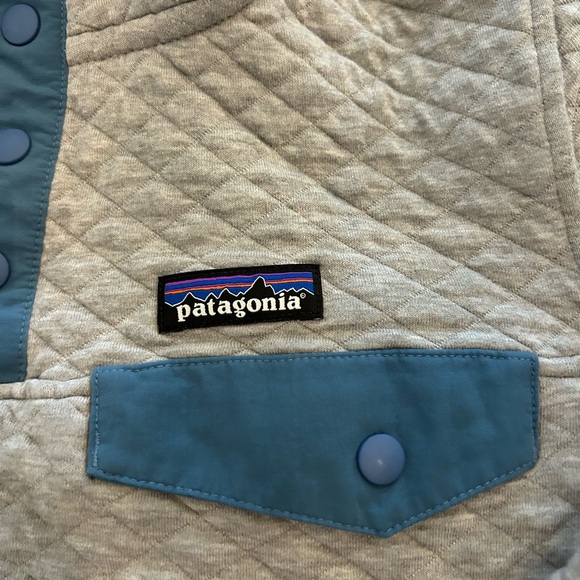 Patagonia women’s organic cotton snap t pullover sweatshirt XS - Picture 3 of 5